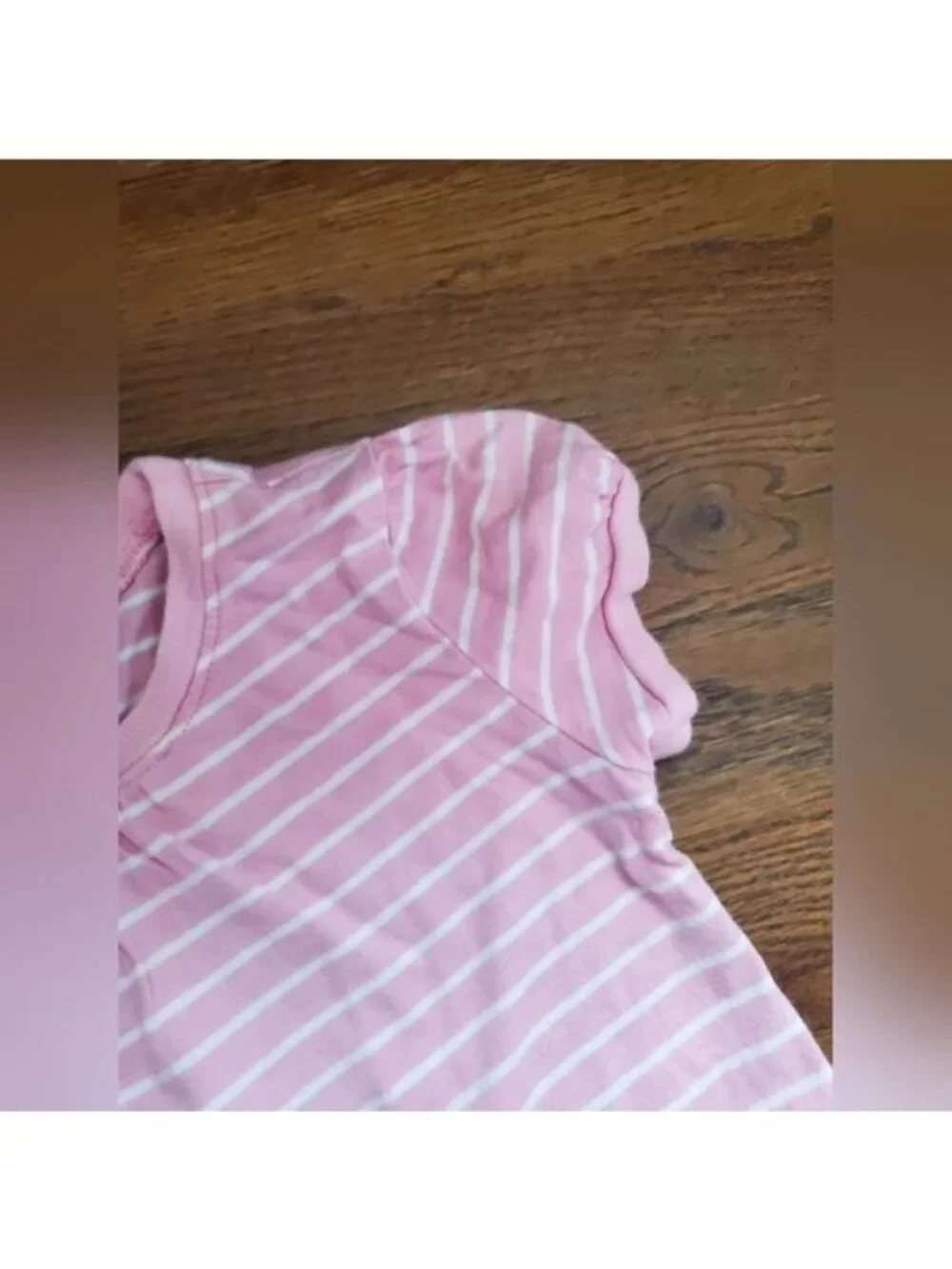 TCP (The Children's Place) Girls 4T pink striped outfit - Picture 5 of 8